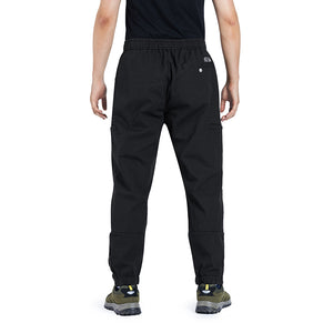 POCKETS FLEECE ZIPPER PANTS