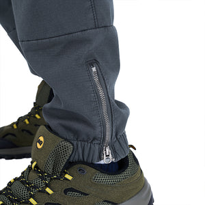 POCKETS FLEECE ZIPPER PANTS