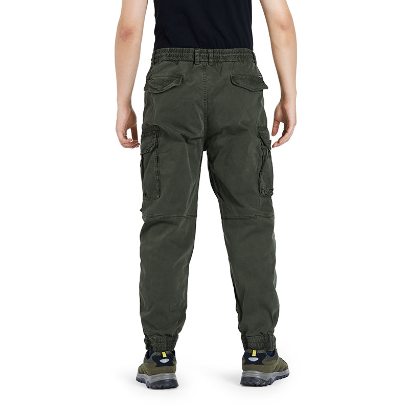 POCKETS WASHED CARGO PANTS