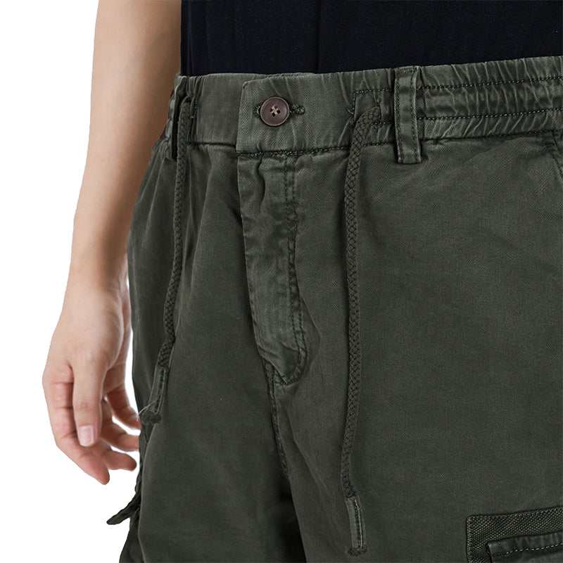 POCKETS WASHED CARGO PANTS