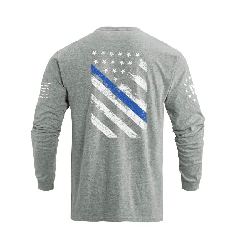 THE BLUE LINE GRAPHIC LONG SLEEVE T-SHIRT