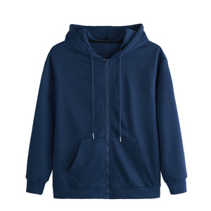 WOMEN'S ESSENTIAL FULL ZIP POCKET  HOODIES