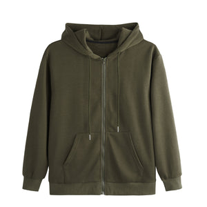 WOMEN'S ESSENTIAL FULL ZIP POCKET  HOODIES