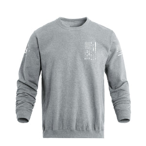 USA FLAG CROSS SWEATSHIRT