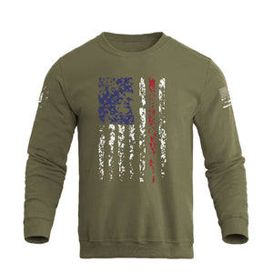 USA FLAG SWEATSHIRT