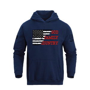 USA FLAG GFC POCKET HOODIE