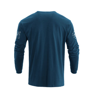 CHRISTMAS SKULL GRAPHIC LONG SLEEVE