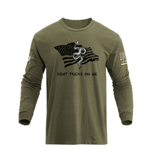 SNAKE GRAPHIC LONG SLEEVE T-SHIRT