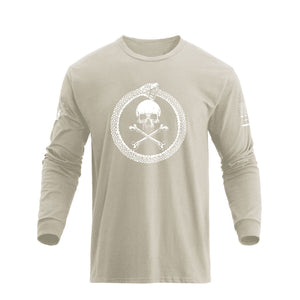 SNAKE GRAPHIC LONG SLEEVE T-SHIRT