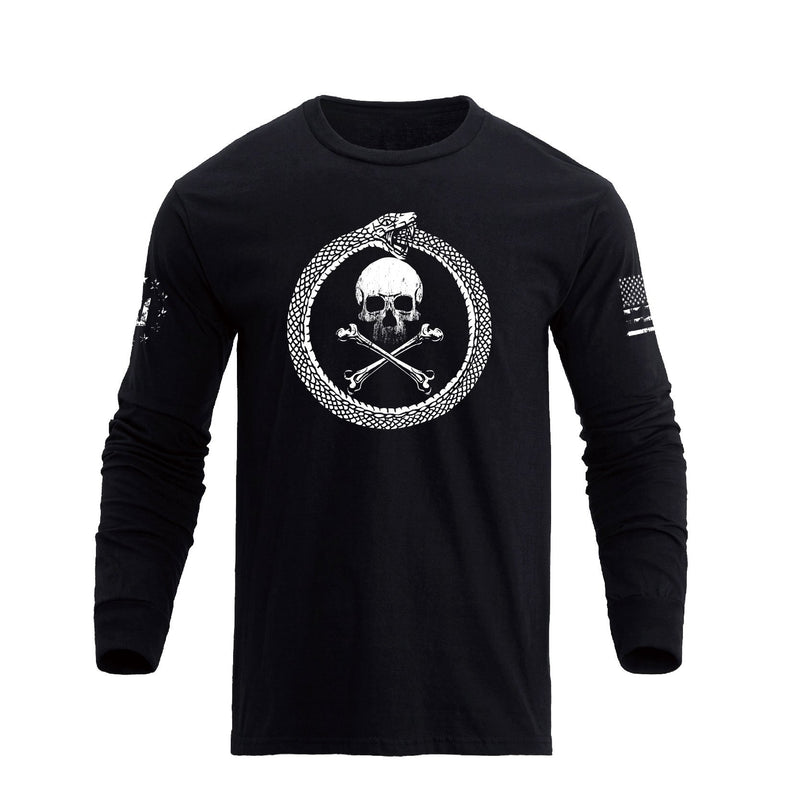 SNAKE GRAPHIC LONG SLEEVE T-SHIRT