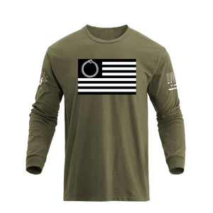 SNAKE GRAPHIC LONG SLEEVE T-SHIRT