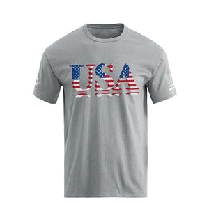 USA FLAG GRAPHIC TEE