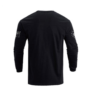 USA SHIELD GRAPHIC LONG SLEEVE T-SHIRT