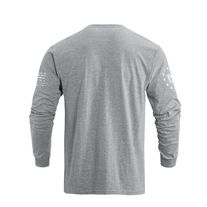 USA SHIELD GRAPHIC LONG SLEEVE T-SHIRT