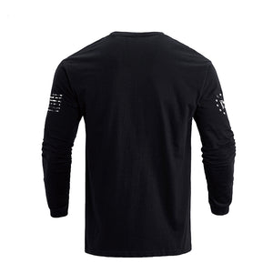 USA FLAG GRAPHIC LONG SLEEVE T-SHIRT