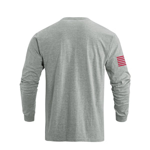 USA FLAG GRAPHIC LONG SLEEVE T-SHIRT