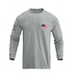 USA FLAG GRAPHIC LONG SLEEVE T-SHIRT