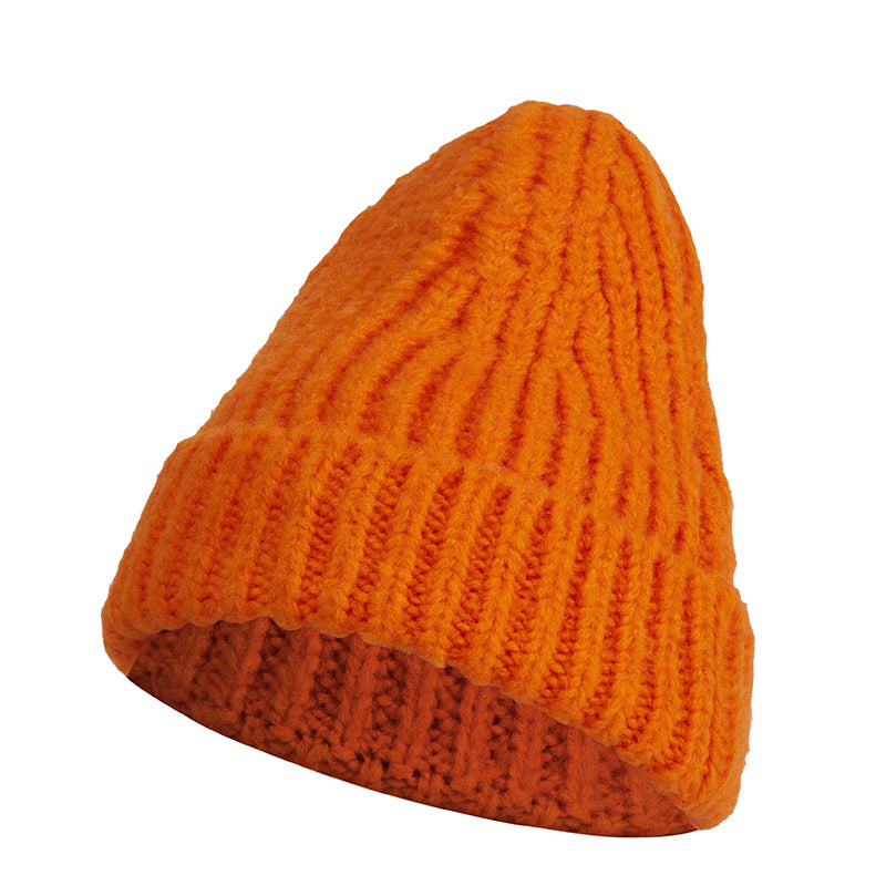 KNITTED CUFF BEANIE HAT