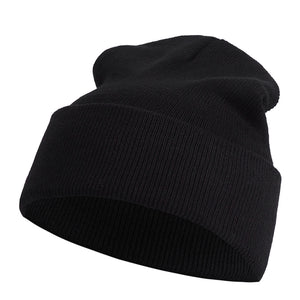 KNITTED CUFF BEANIE HAT