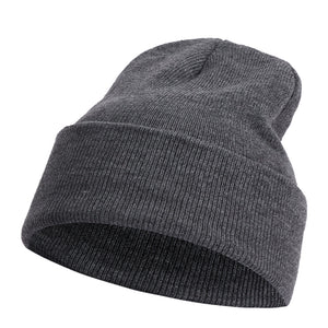KNITTED CUFF BEANIE HAT