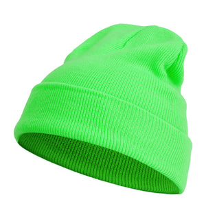 KNITTED CUFF BEANIE HAT