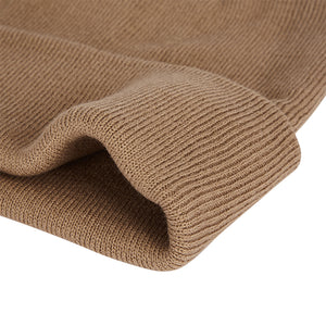 KNITTED CUFF BEANIE HAT