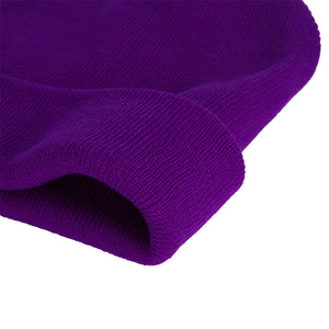 KNITTED CUFF BEANIE HAT