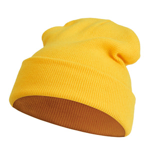 KNITTED CUFF BEANIE HAT