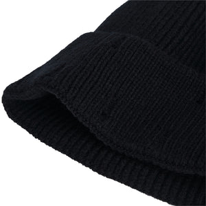 KNITTED CUFF BEANIE HAT