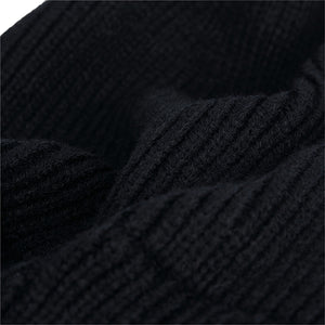 KNITTED CUFF BEANIE HAT