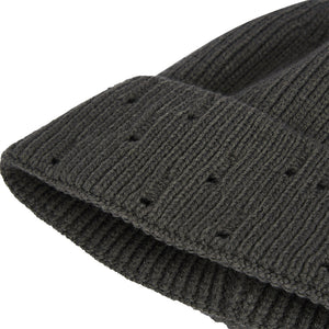 KNITTED CUFF BEANIE HAT