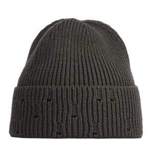 KNITTED CUFF BEANIE HAT