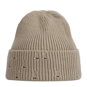 KNITTED CUFF BEANIE HAT