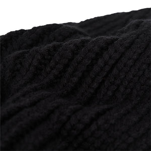 KNITTED CUFF BEANIE HAT