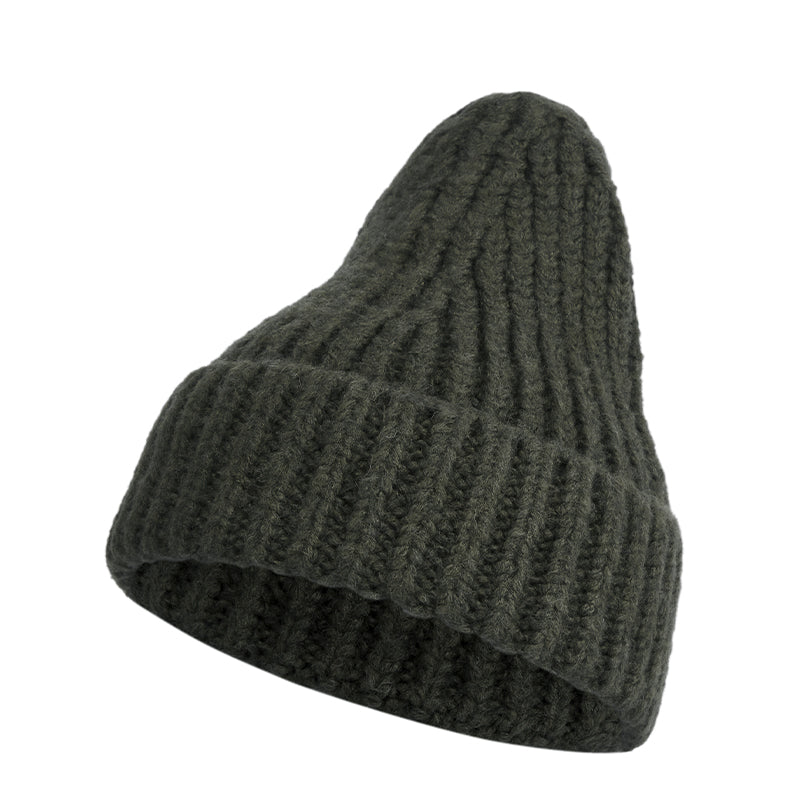 KNITTED CUFF BEANIE HAT