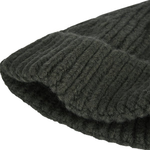 KNITTED CUFF BEANIE HAT