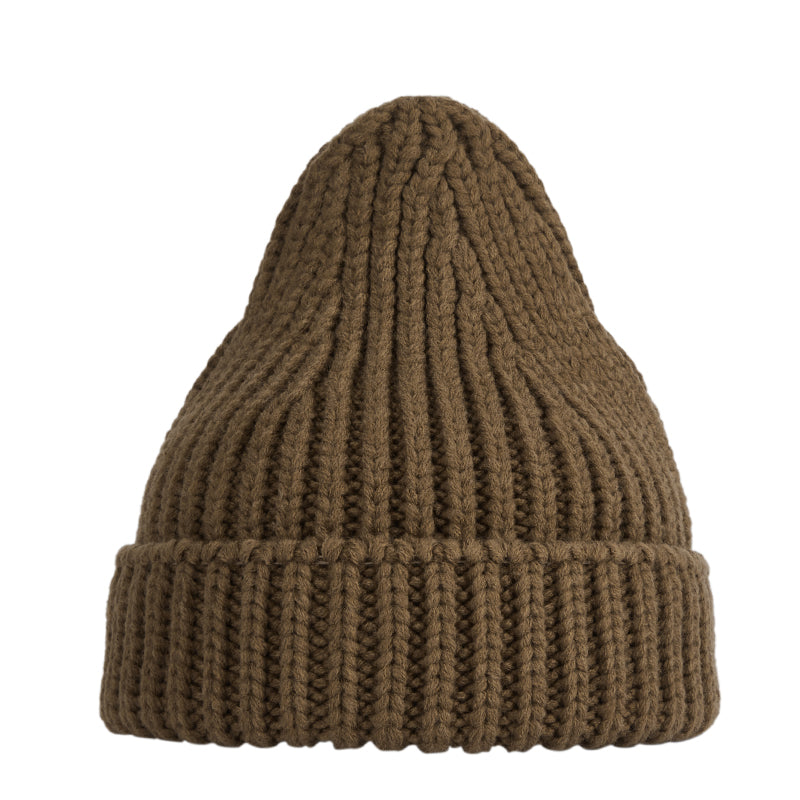 KNITTED CUFF BEANIE HAT