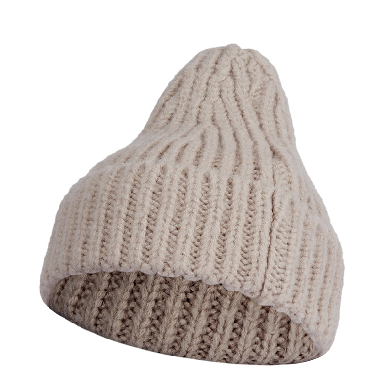 KNITTED CUFF BEANIE HAT