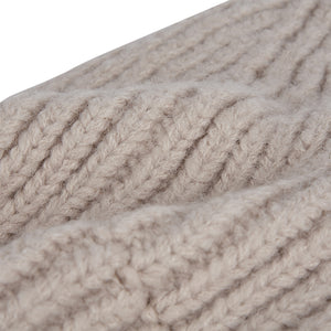 KNITTED CUFF BEANIE HAT