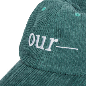 LETTER CORDUROY CAP