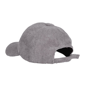 LETTER CORDUROY CAP