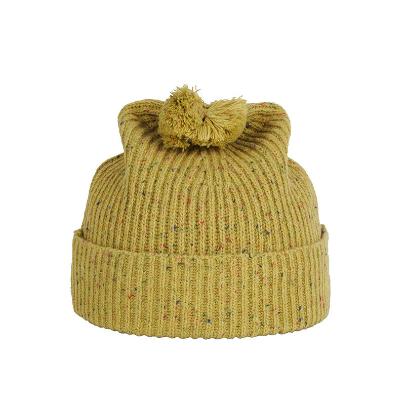 SUTURE BALL KNITTED HAT