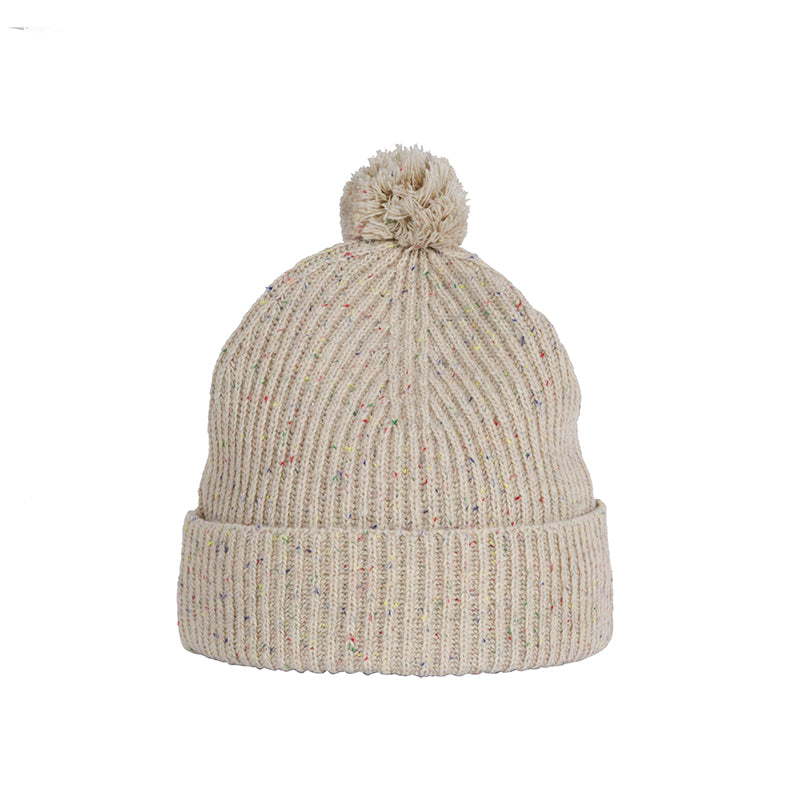 SUTURE BALL KNITTED HAT