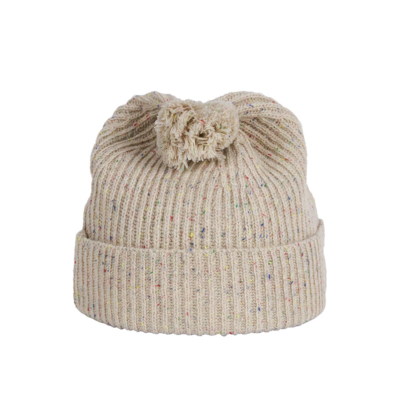 SUTURE BALL KNITTED HAT