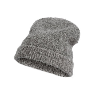 MOHAIR KNITTED HAT