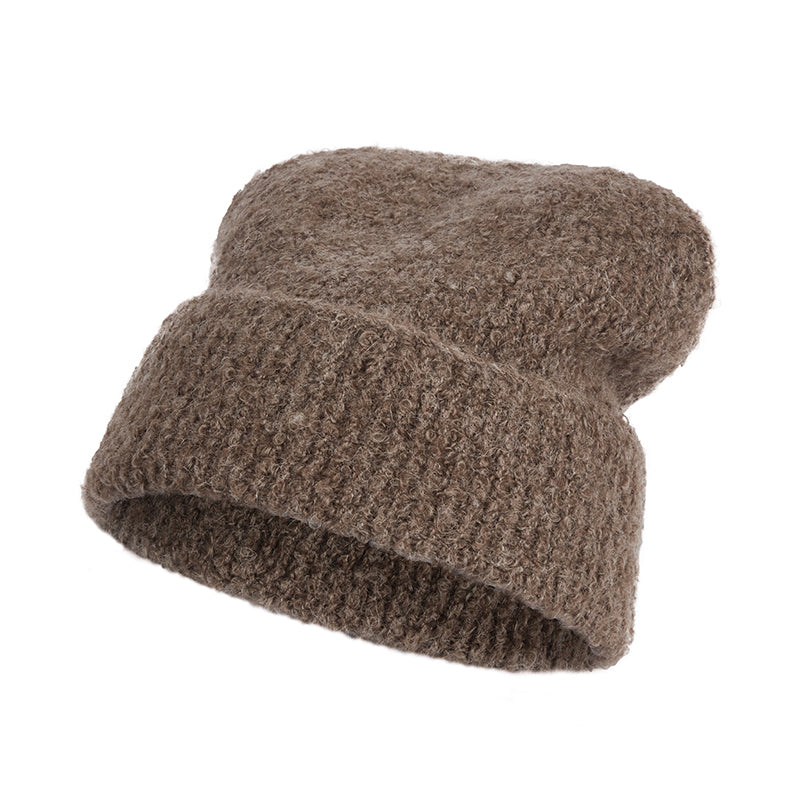 MOHAIR KNITTED HAT
