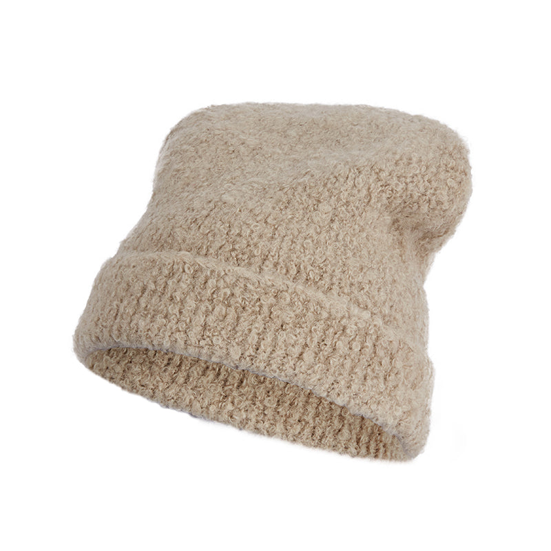MOHAIR KNITTED HAT