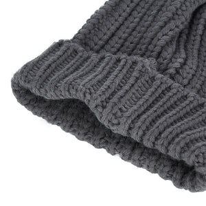 ROVING YARN KNITTED HAT