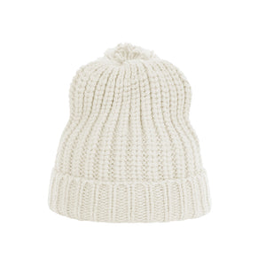 ROVING YARN KNITTED HAT