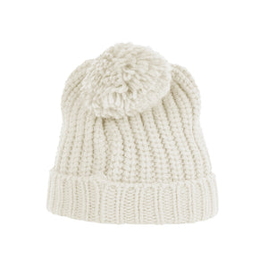 ROVING YARN KNITTED HAT